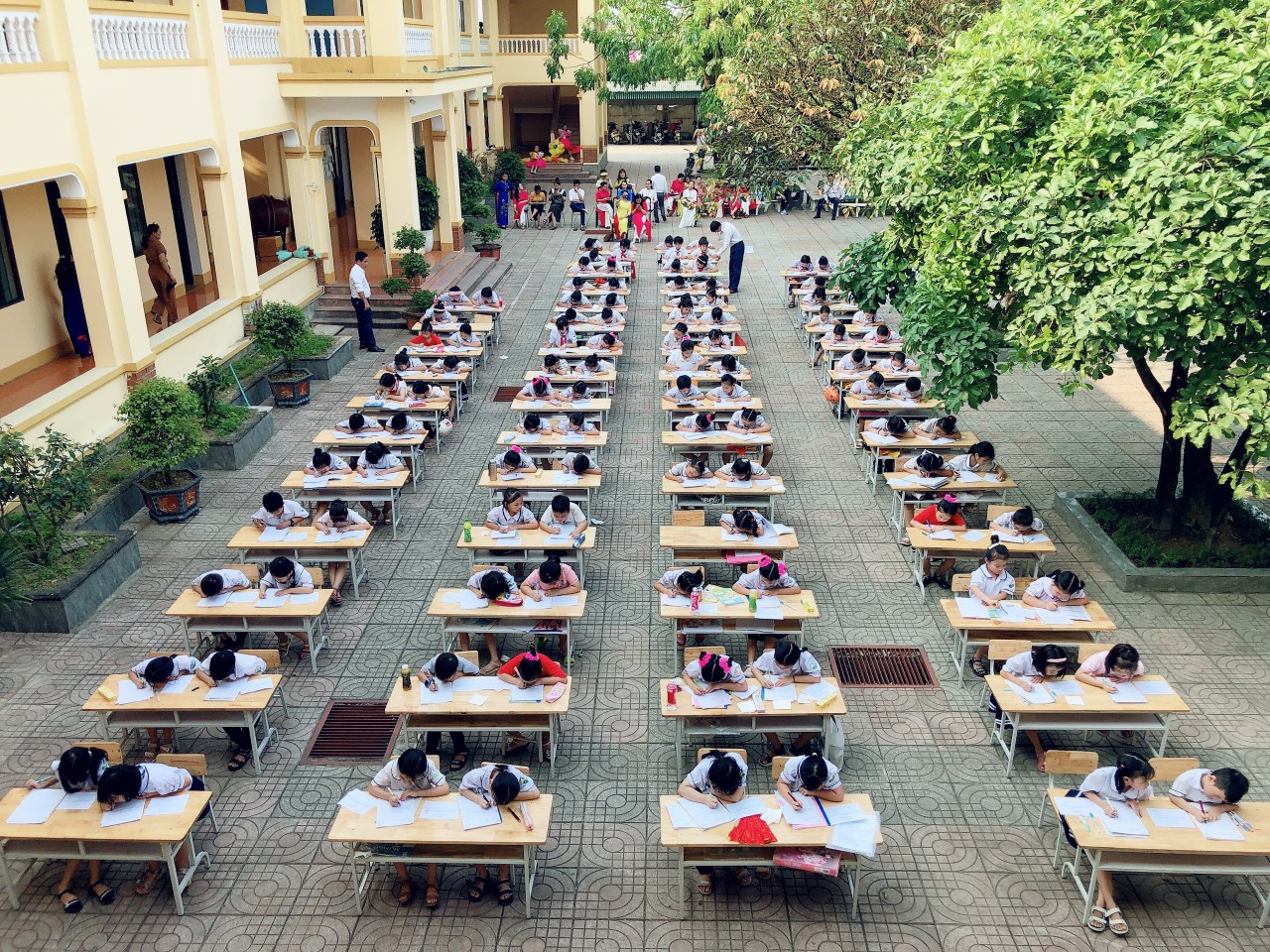 Hội thi Viết chữ đẹp Học sinh cấp Trường năm học 2022-2023 tại trường TH Kỳ Liên